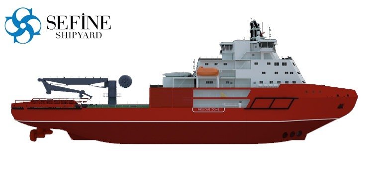 SEFİNE STARTS BUILDING THE VESSEL DESIGNED FOR ROSMORRECHFLOT