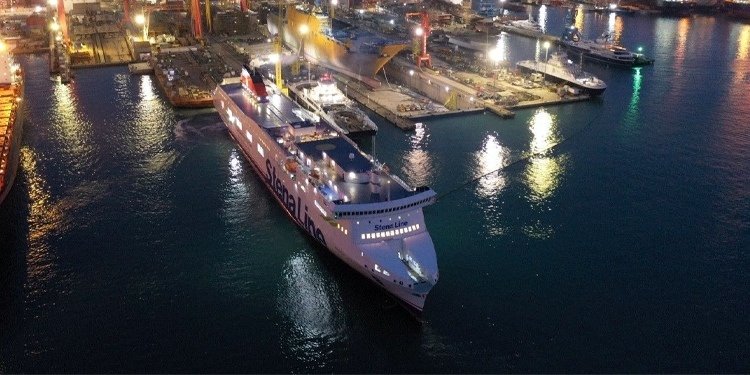 SEDEF SHIPYARD DELIVERS STENA BALTICA
