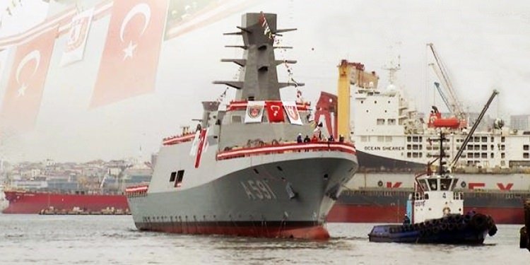 TCG UFUK, TÖRENLE HİZMETE GİRDİ