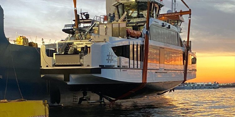 SEFİNE TERSANESİ, OSLOFJORD III FERİBOTUNU TESLİM ETTİ