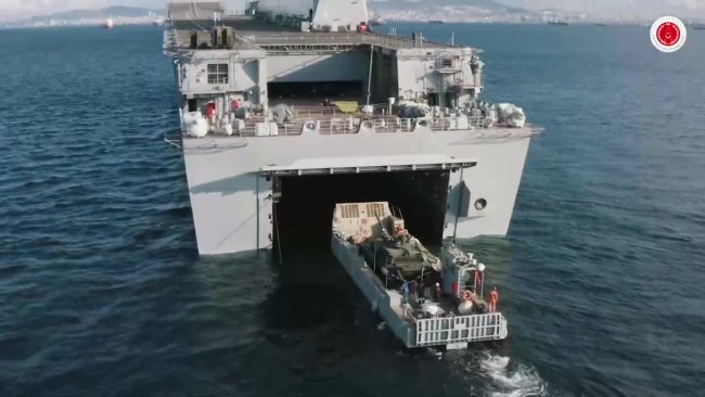ALTAY TANKI TCG ANADOLU’YA ÇIKTI