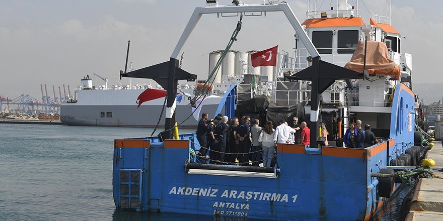 AKDENİZ ARAŞTIRMA 1 GEMİSİ LÜBNAN ‘DA
