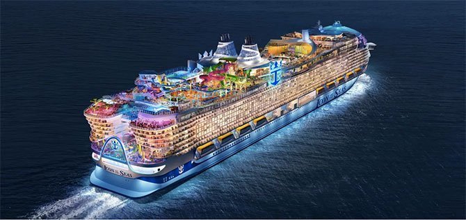 ROYAL CARIBBEAN, DÜNYANIN EN BÜYÜK YOLCU GEMİSİ PROJESİNİ DUYURDU