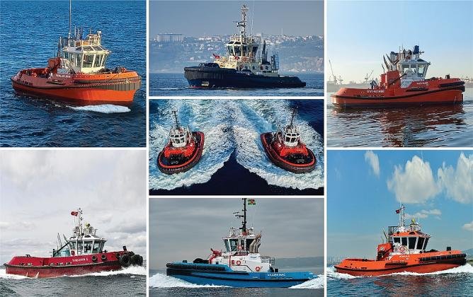 SANMAR TERSANELERİ ARALIK AYINDA 8 RÖMORKÖR TESLİM ETTİ