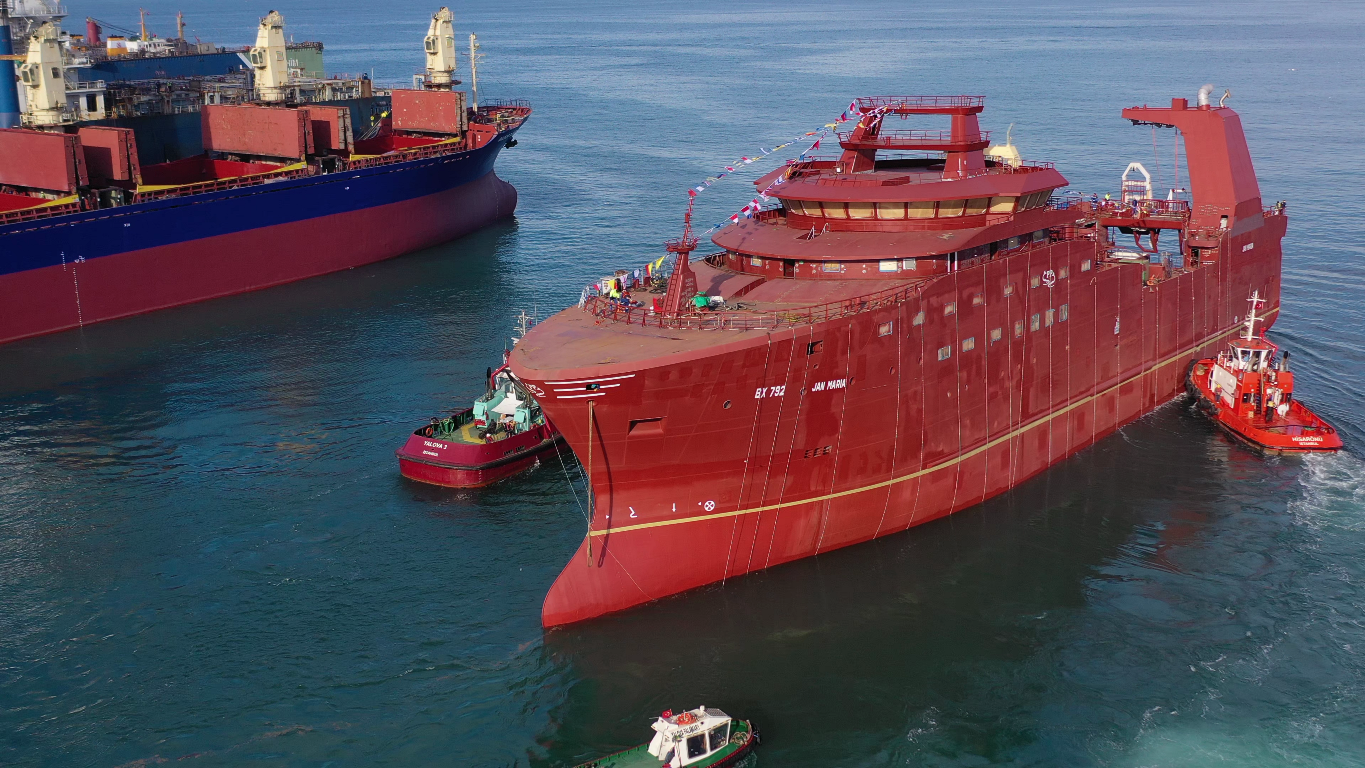 TERSAN SHIPYARD LAUNCHES JAN MARIA