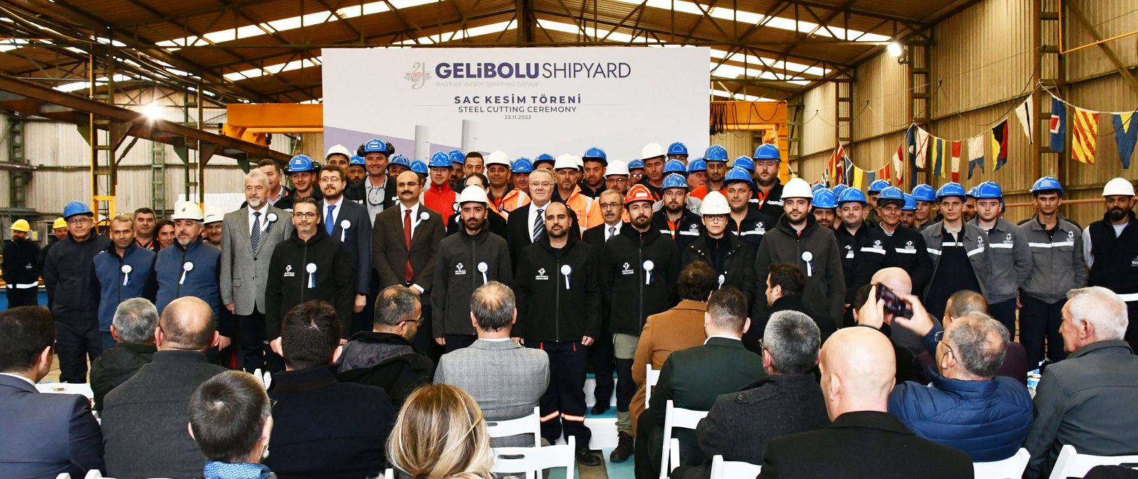 GELİBOLU SHIPYARD STARTS ITS ABOVE-STANDARD NEW BUILDING