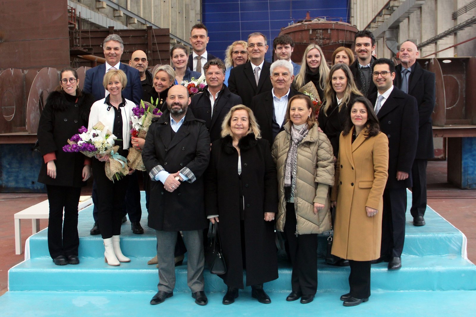 BOĞAZİÇİ SHIPYARD ORGANIZES THE WELDING CEREMONY OF THE NEW CARGO VESSEL