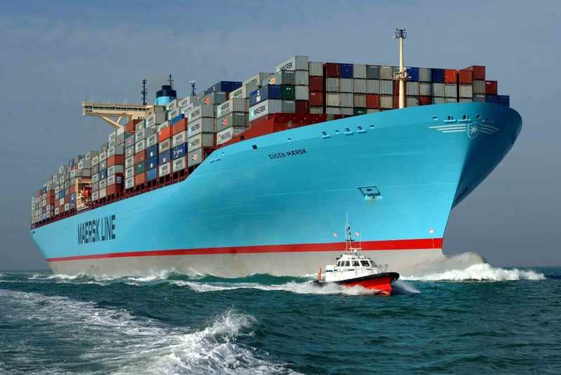 LAUST MEARSK VESSEL IS IN HAT-SAN SHIPYARD FOR MAINTENANCE