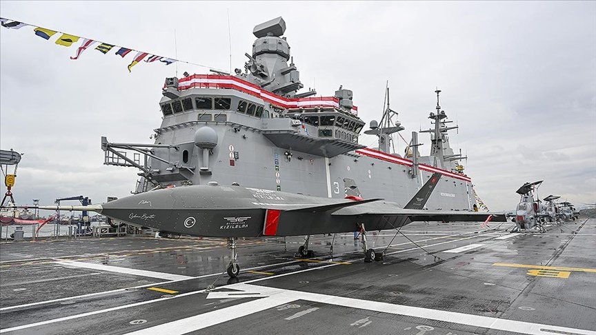 TCG ANADOLU GOES INTO SERVICE