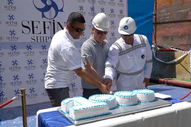 SEFİNE TERSANESİ 1.000. GEMİYİ AĞIRLIYOR
