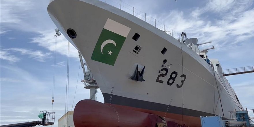 THE LAST VESSEL OF THE PAKISTAN MİLGEM PROJECT IS LAUNCHED