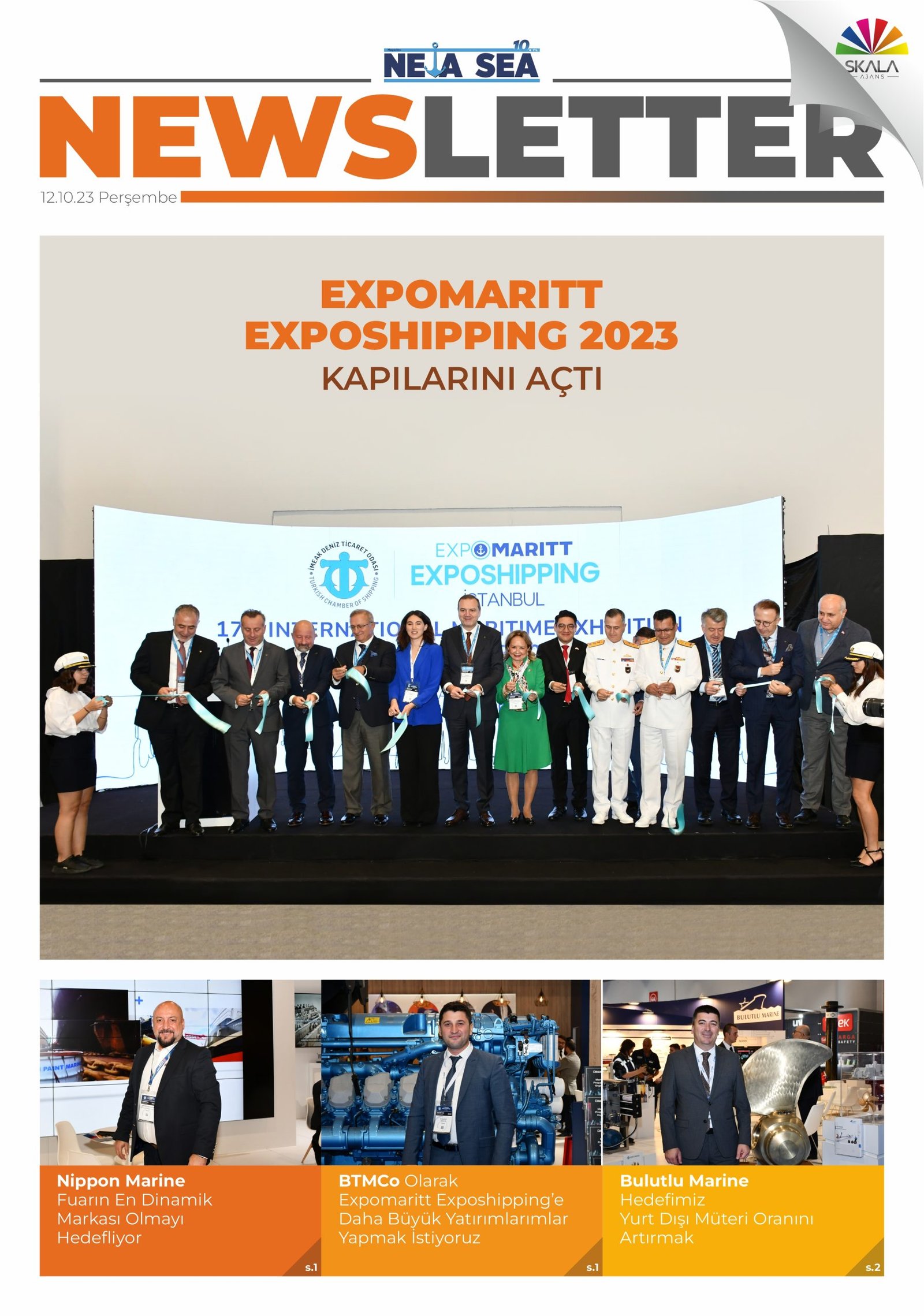 EXPOMARITT EXPOSHIPPING GÜNLÜK YAYINDA