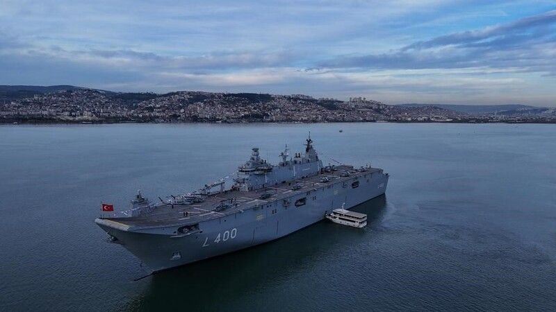 TCG ANADOLU GEMİSİ ZİYARETE AÇILDI