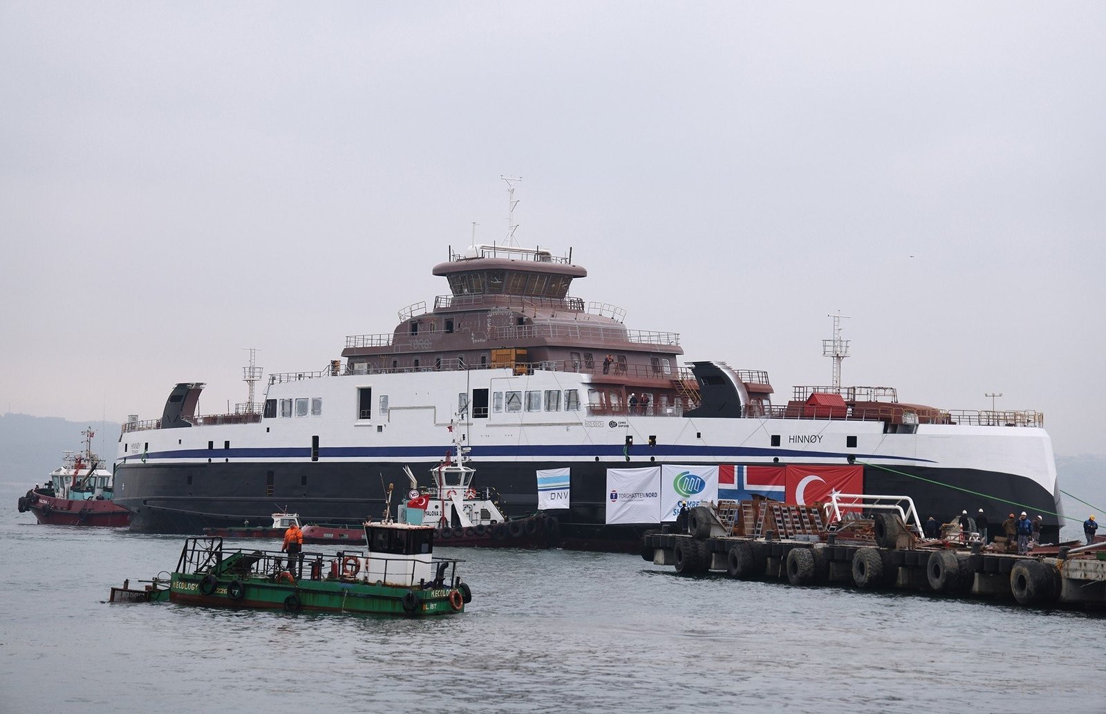 CEMRE SHIPYARD LAUNCHES NEW FERRY NB1091