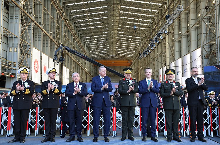 FOUR NEW NAVAL PLATFORMS DELIVERED TO THE TURKISH NAVAL FORCES