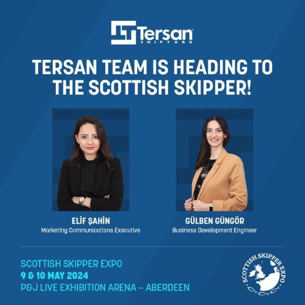 Tersan Tersanesi, İskoç Skipper Expo’ya katıldı