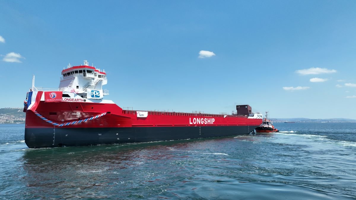Atlas Shipyard, Longearth’ı denize indirdi