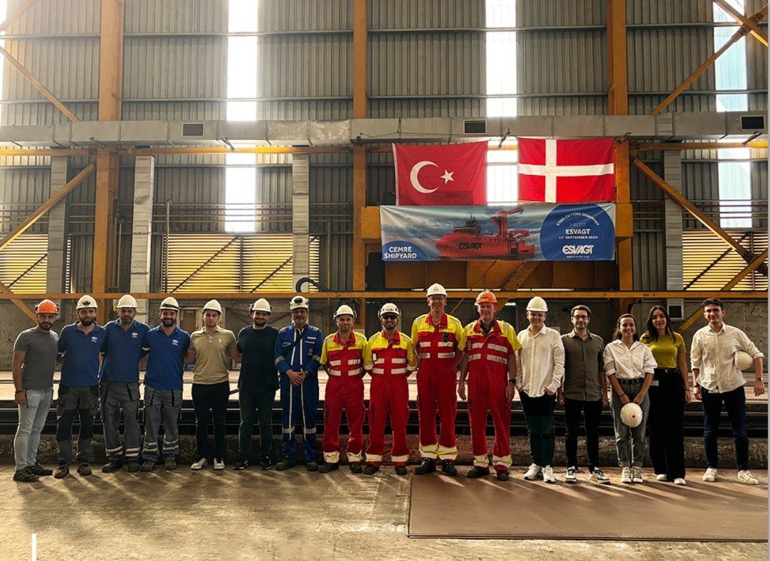Cemre Shipyard’dan rüzgar türbini destek gemisi