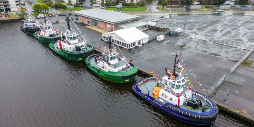Naming Ceremony Held in Edinburgh for Sanmar’s Five New Tugs
