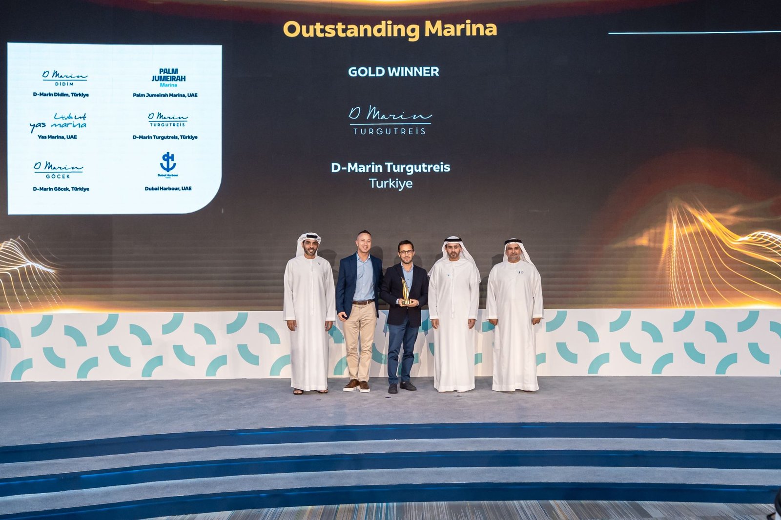 D-Marin Türkiye, Abu Dhabi Maritime Awards 2024’te 5 Ödül Birden Kazandı