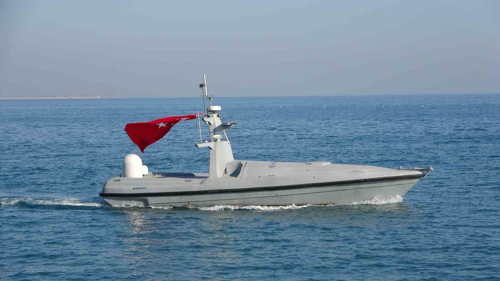 Yerli ve Milli İnsansız Deniz Aracı ‘OKHAN’ Mersin’de Tanıtıldı