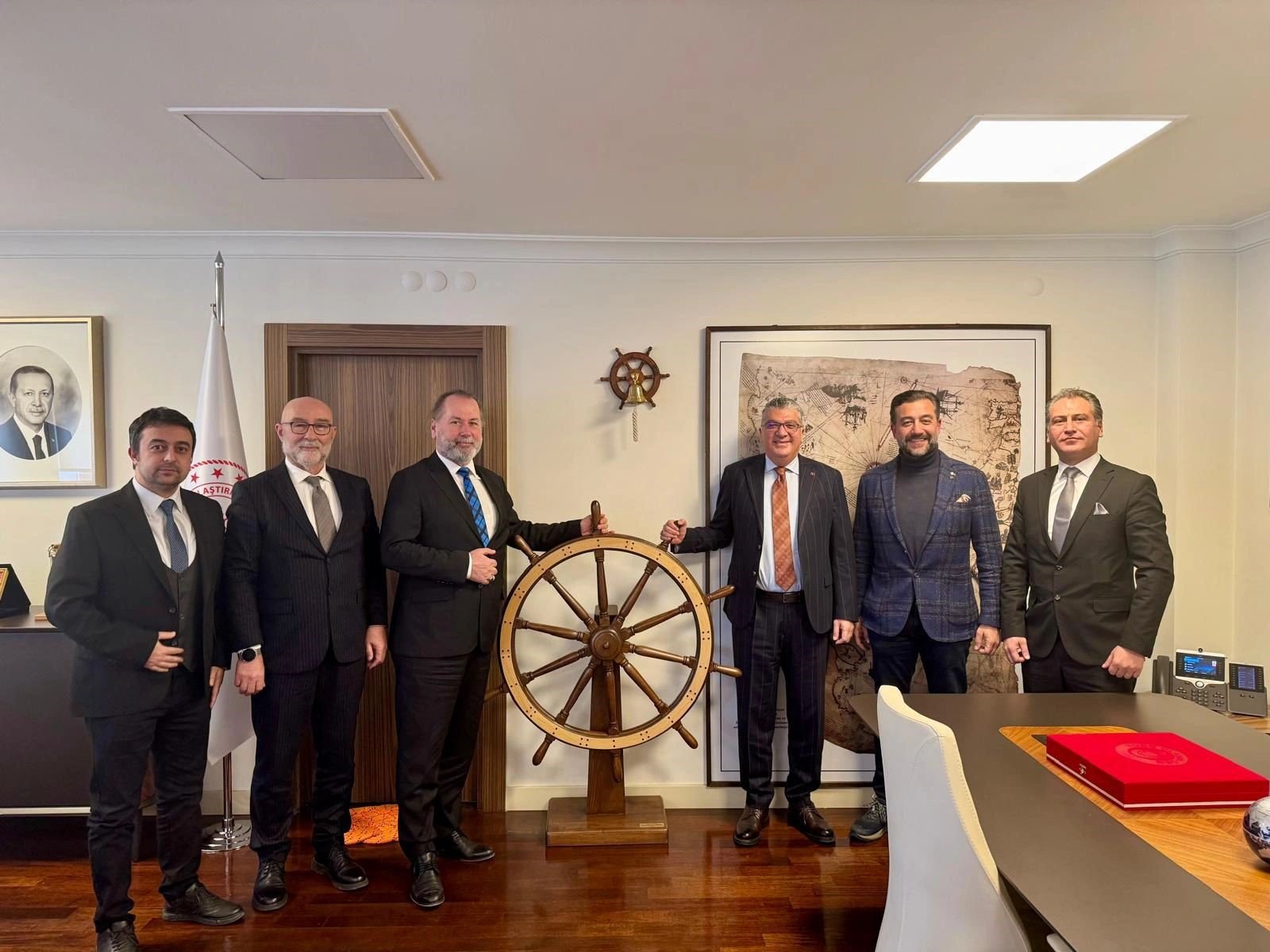 Türkiye Denizcilik Federasyonu’ndan önemli ziyaret