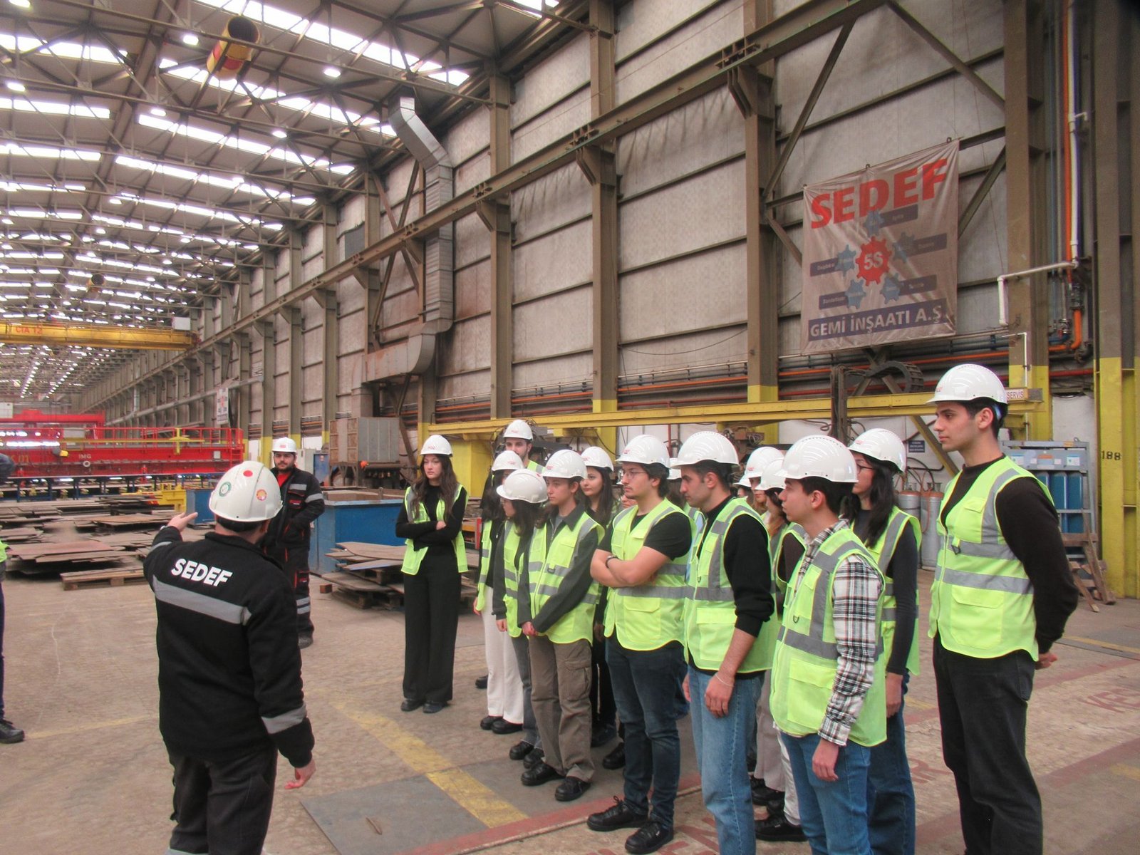 Sedef Shipyard öğrencileri ağırladı