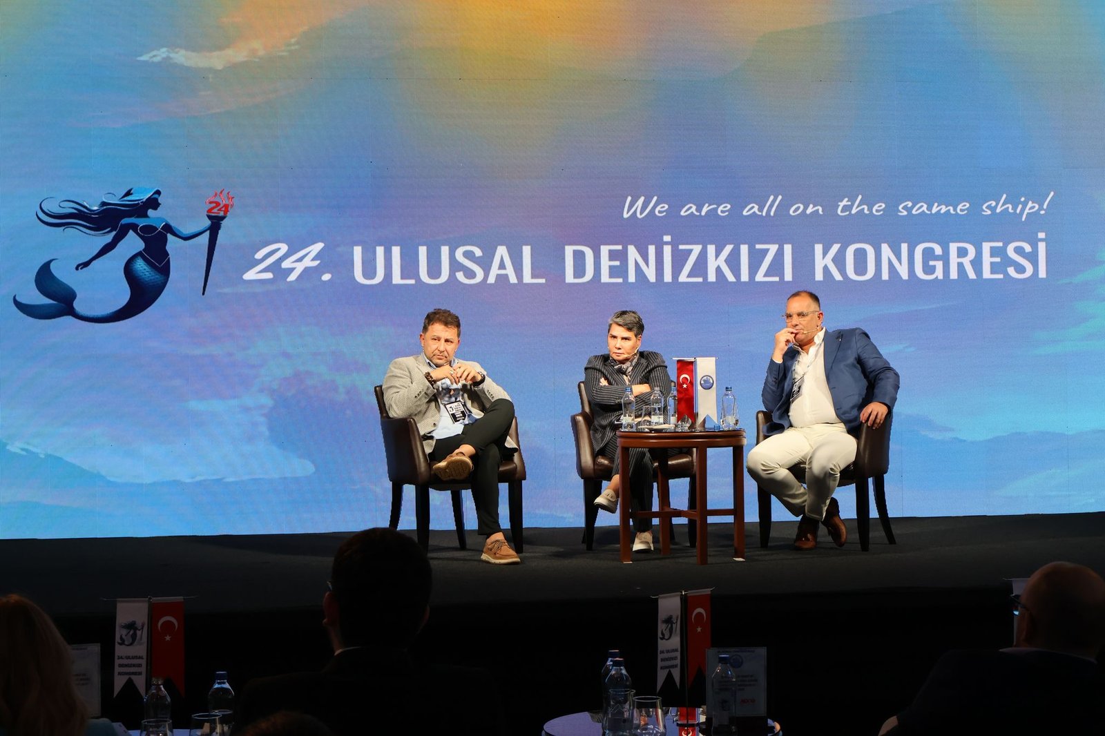 24. Ulusal Denizkızı Kongresi’nin 3. gününde öğrencilerin yoğun ilgisi dikkat çekti
