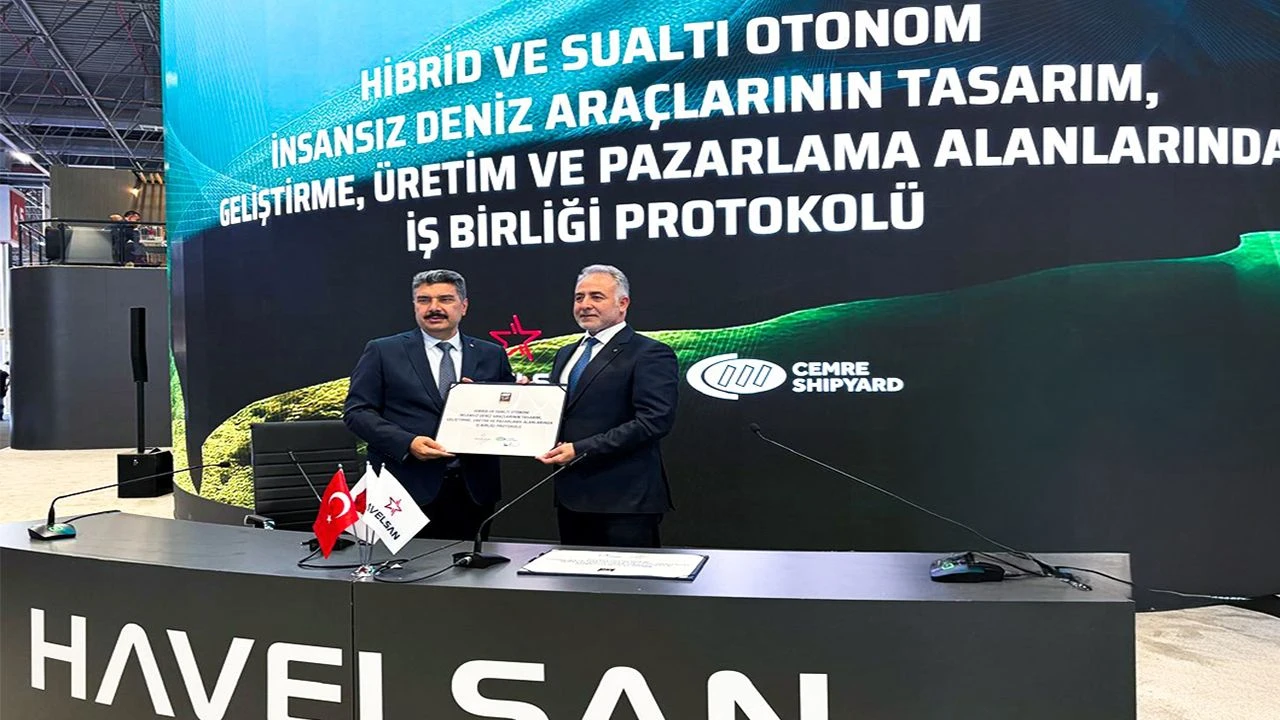 Cemre Tersanesi ile HAVELSAN iş birliği protokolü imzaladı