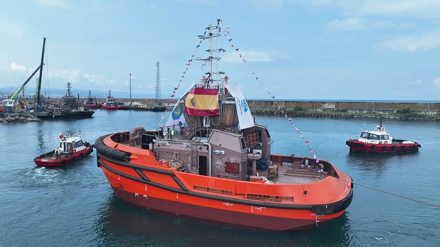 Med Marine’in Remolcanosa için inşa ettiği römorkör denize indirildi