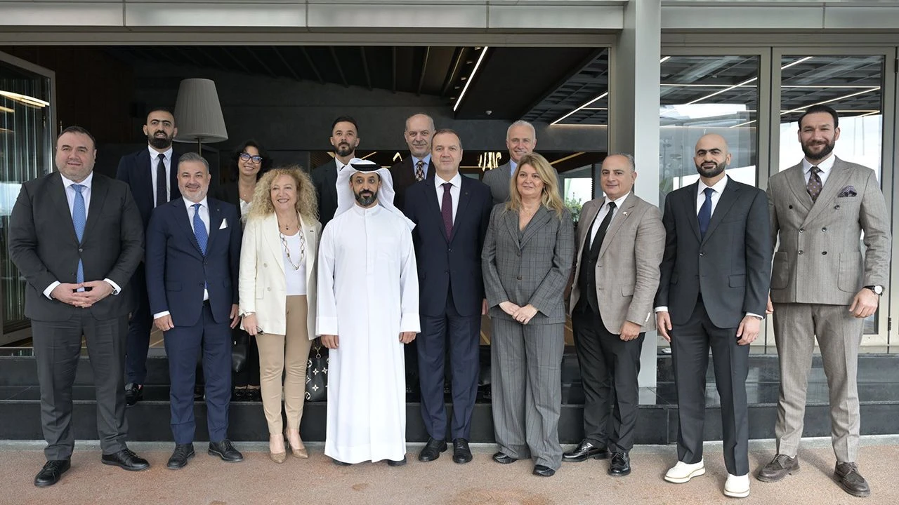 DMCC Başkanı Ahmed Bin Sulayem, Tamer Kıran’ı ziyaret etti