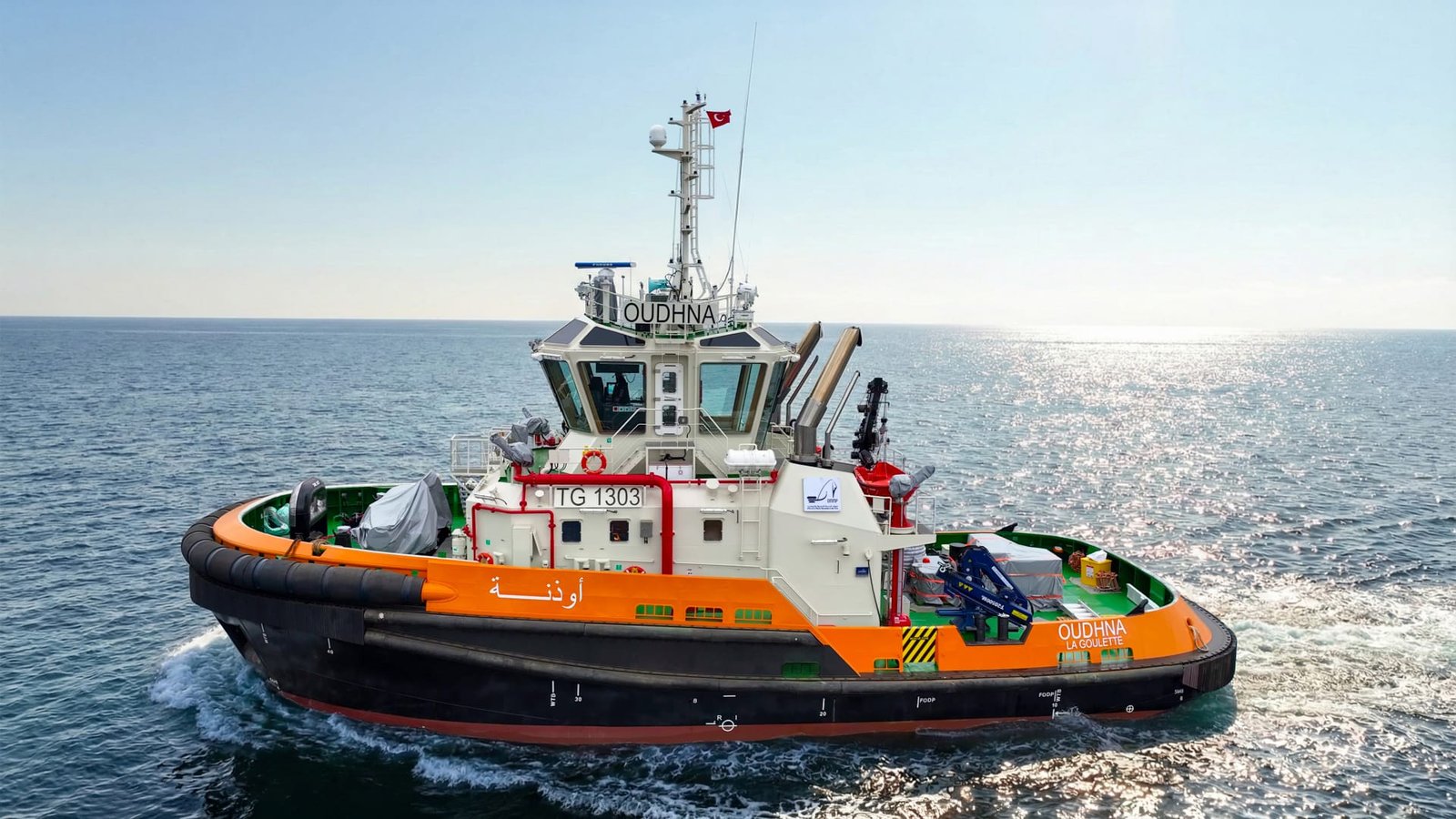 MED MARINE, Tunus filosunun üçüncü römorkörünü teslim etti