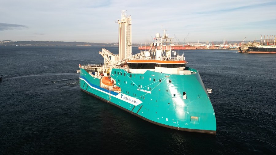 Tersan, Acta Marine için inşa ettiği Acta Pegasus’u teslim etti