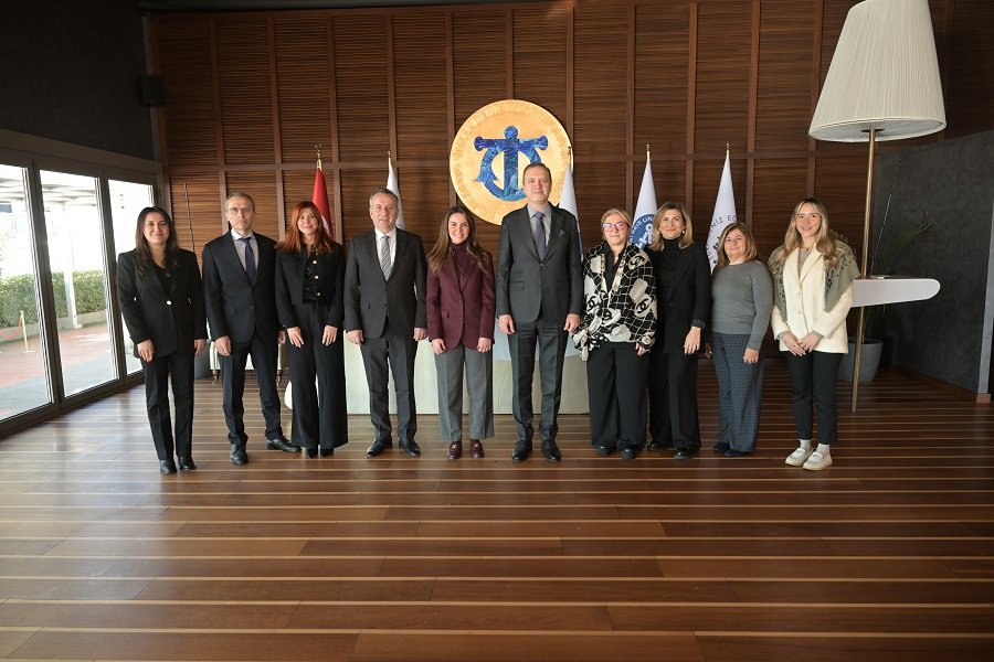 WISTA Türkiye yeni yönetimi, ilk ziyaretini İMEAK Deniz Ticaret Odası’na yaptı