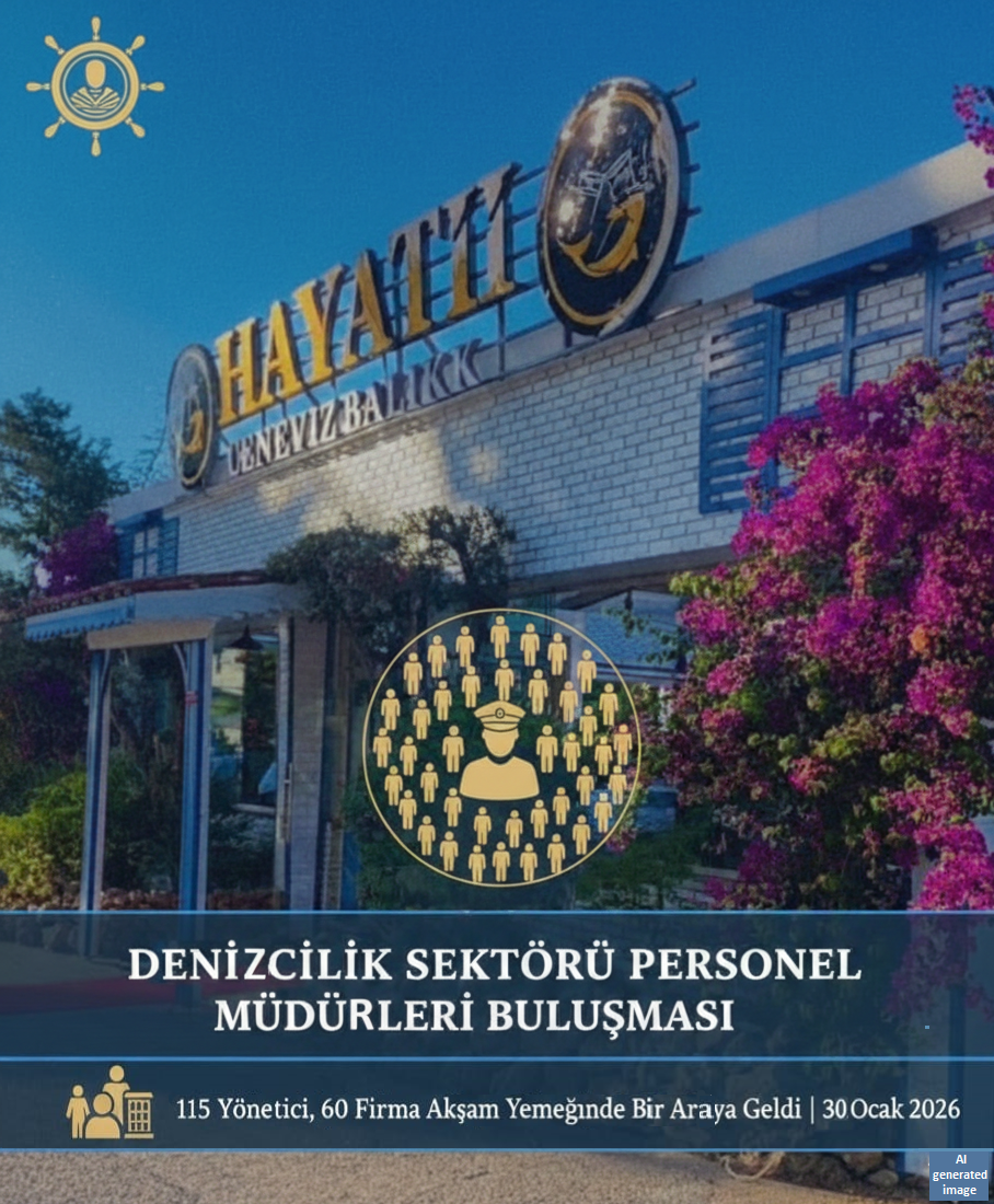 Denizcilik sektörünün personel müdürleri akşam yemeğinde buluştu
