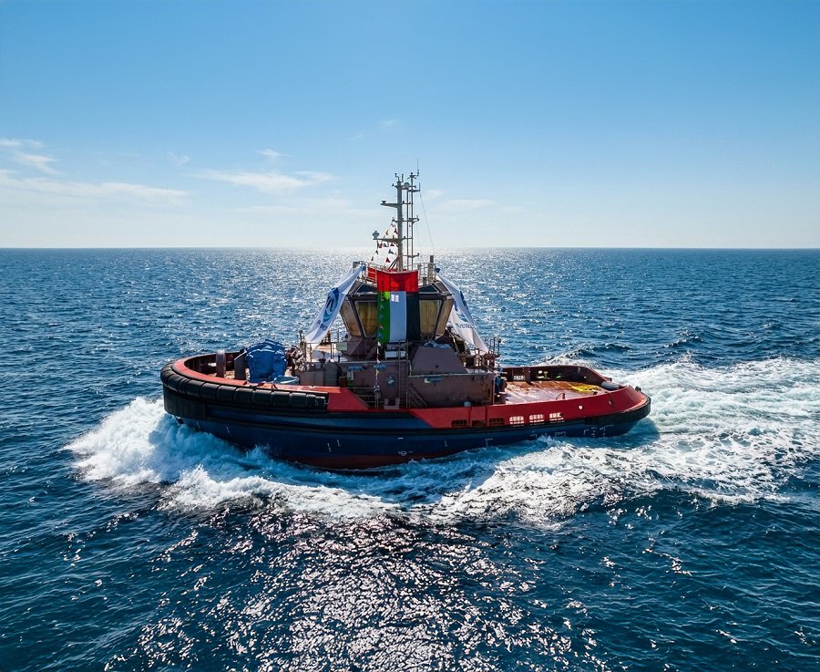 MED MARINE, Noatum için inşa ettiği römorkörü suya indirdi