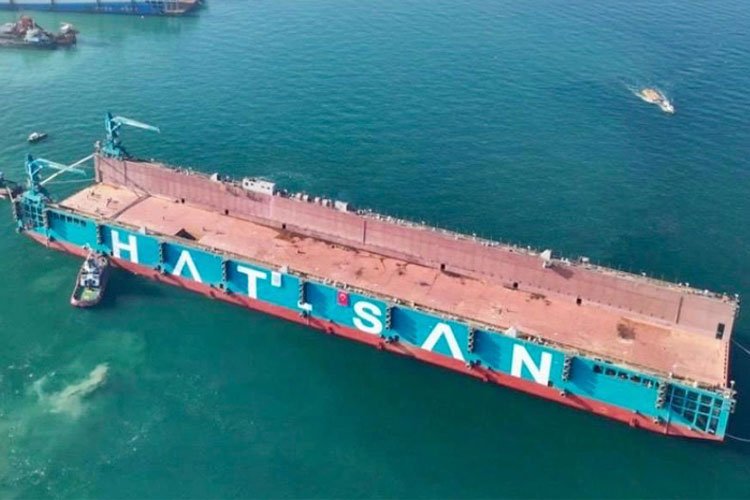 Hat-San’ın yeni yüzer havuzu Gazanfer Bilge hizmete girdi