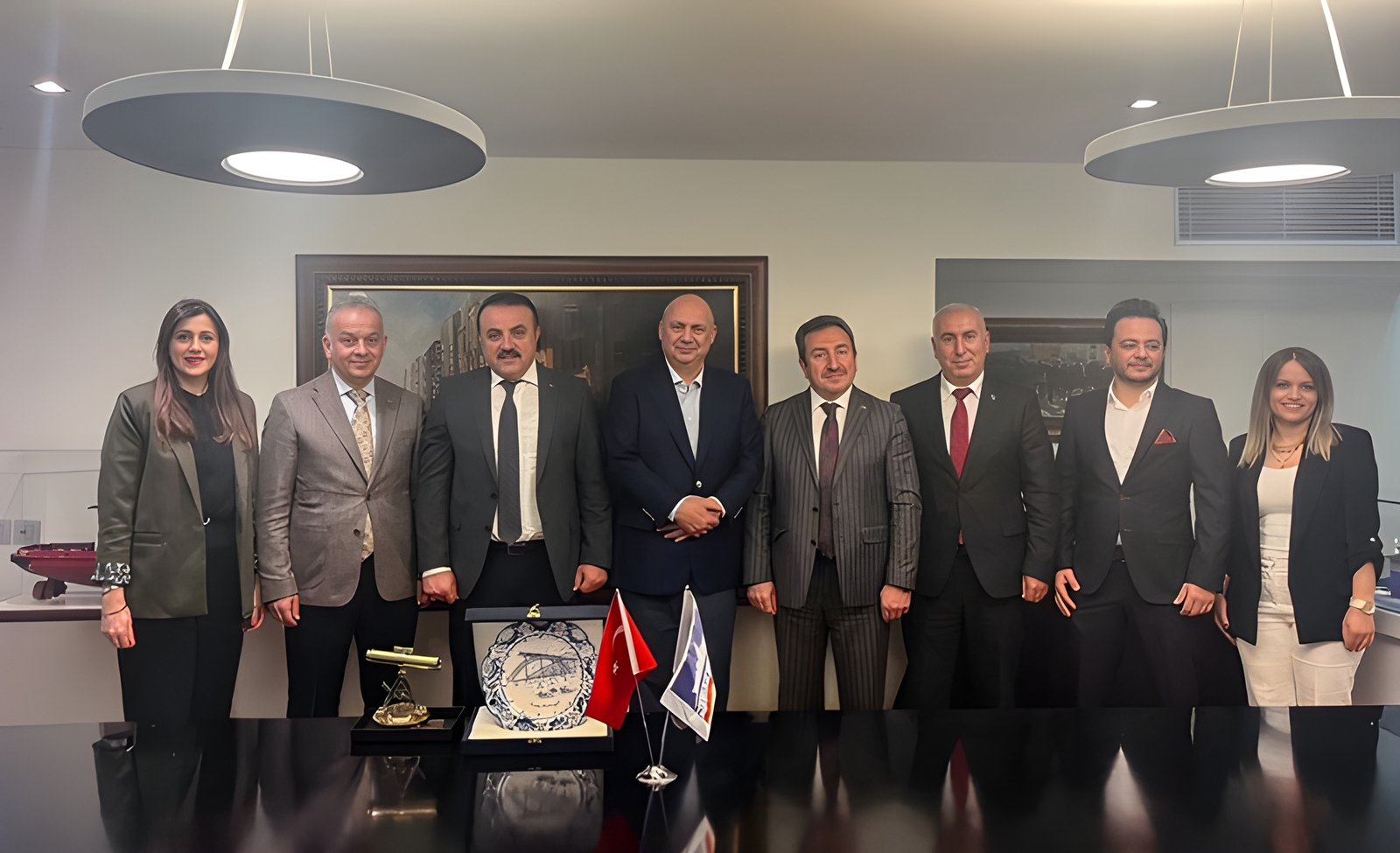 İl Milli Eğitim Müdürlüğü Heyetinden Med Marine Holding’e Eğitim İş Birliği Ziyareti