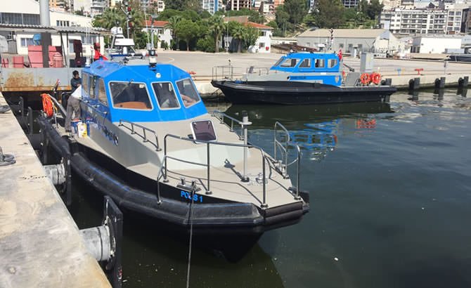 Polis Devriye Botları denize indirildi