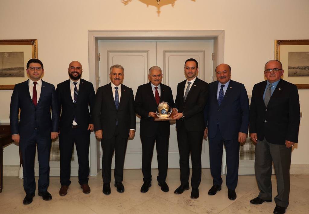 GMO’dan TBMM Başkanı Binali Yıldırım’a ziyareti