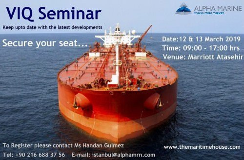 ALPHA MARİNE TÜRKİYE’DEN VIQ 7 SEMINAR