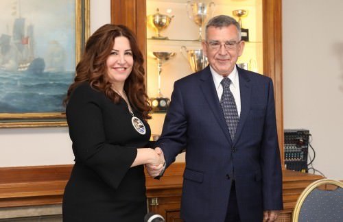 ŞADAN KAPTANOĞLU, DÜNYA DENİZCİLERİNİN BAŞKANI OLDU