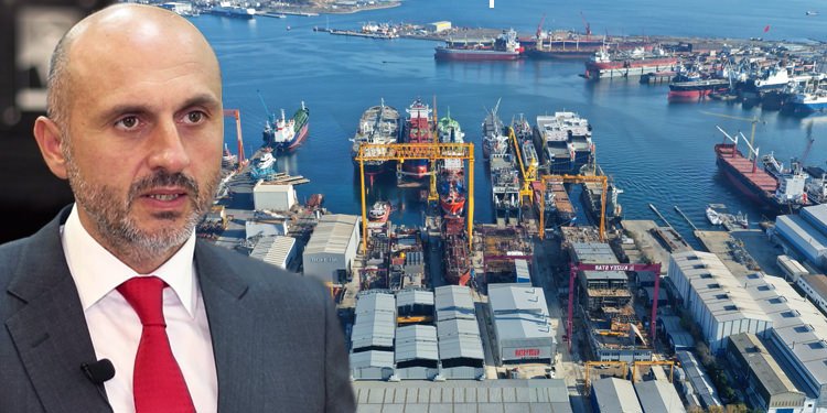 ‘’KORONAVİRÜS GEMİ İNŞA SANAYİMİZDE DARALMAYA NEDEN OLMADI’’