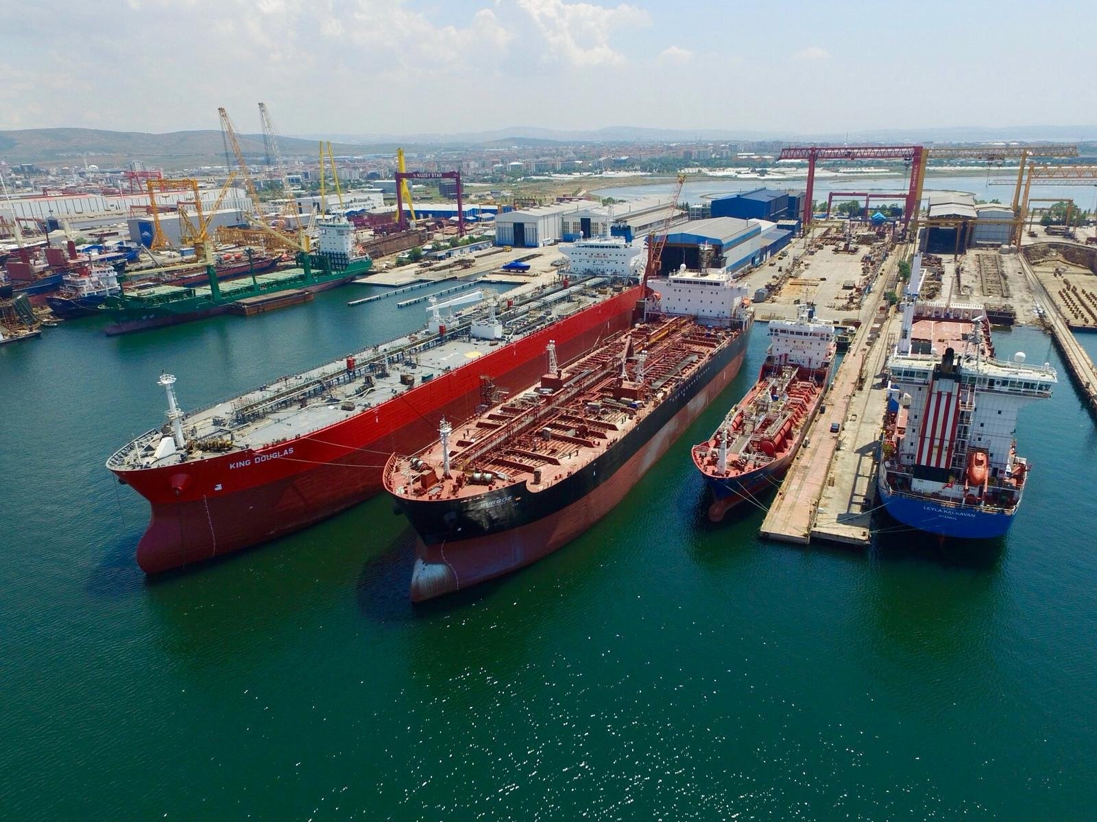 TERSANEYE GİRECEK GEMİLER 14 GÜN BEKLEMEYECEK